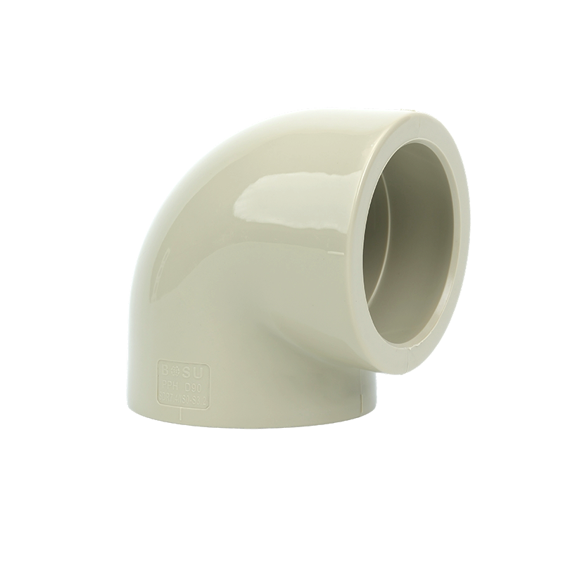 β--PPH Ổ cắm nhiệt hạch khuỷu tay 90 độ Lắp 1.6MPa